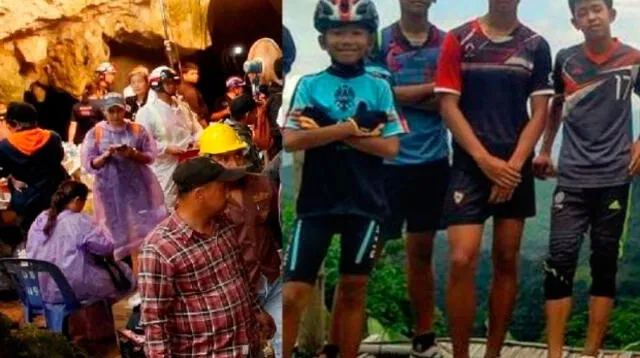 Suman 8 los niños rescatados en cueva de Tailandia