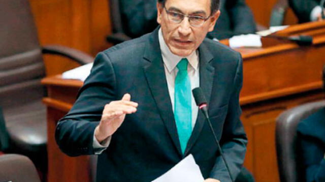 Martín Vizcarra pide al Congreso que se aplique la remoción de los miembros del Consejo Nacional de la Magistratura