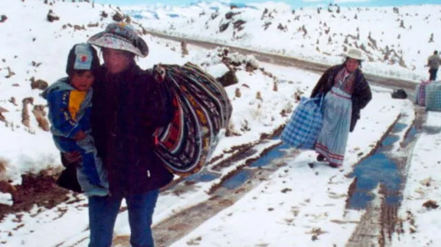 Hay 182 fallecidos por friaje y heladas en el Perú
