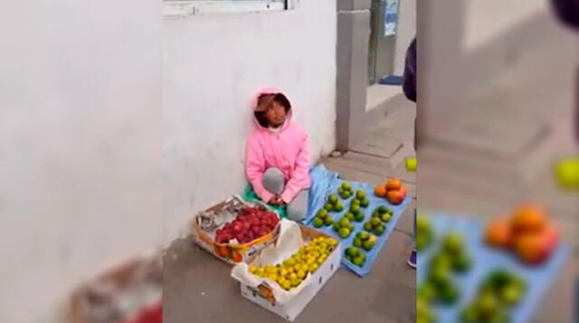 el emotivo gesto de un padre y su hija con una niña vendedora de frutas conmueve al mundo