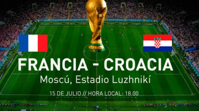 Francia y Croacia se llevarán buenos millones de dólares de Rusia 2018