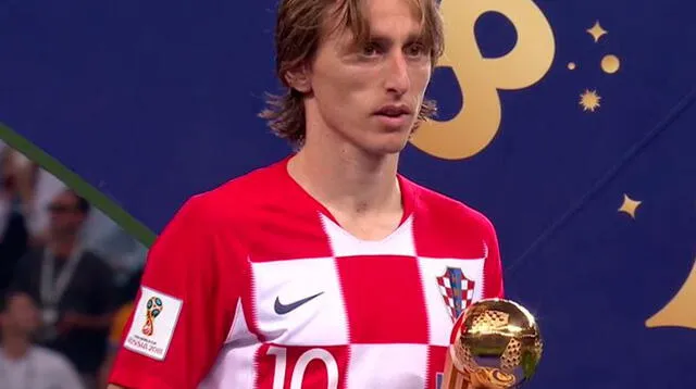 Luka Modric, Balón de Oro del Mundial 