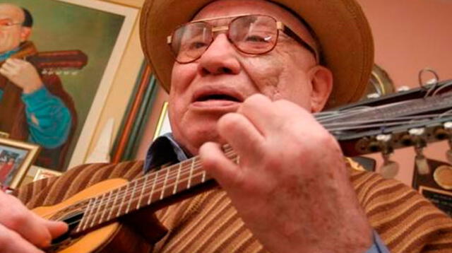El charanguista peruano Jaime Guardia falleció hoy a los 85 años