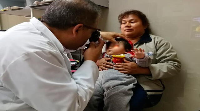 Cerca de 200 niños operados de catarata congénita