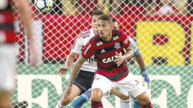 DT de Flamengo aún tiene fe en Paolo Guerrero