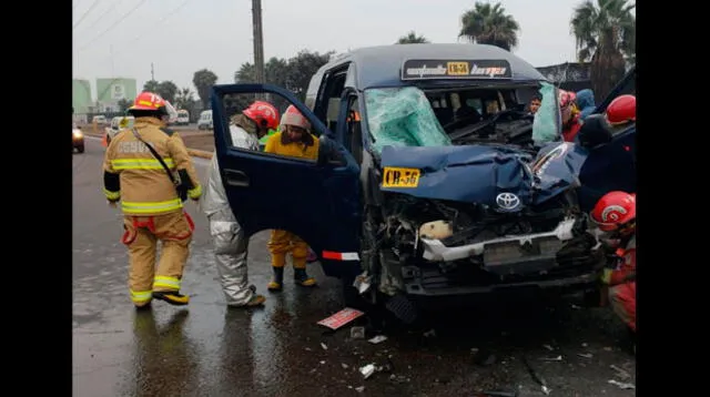 Accidente dejó a cuatro personas heridas