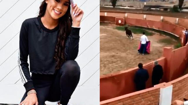 Samahara Lobatón es criticada por asistir a una plaza de toros