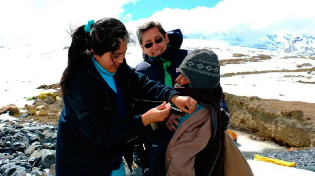 Campaña médica en Puno por friaje y heladas