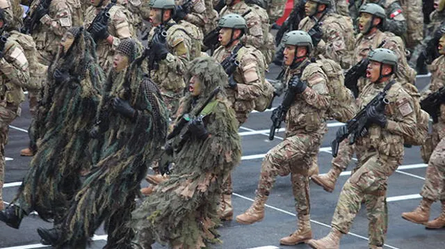 Hoy peruanos disfrutan de gran parada militar