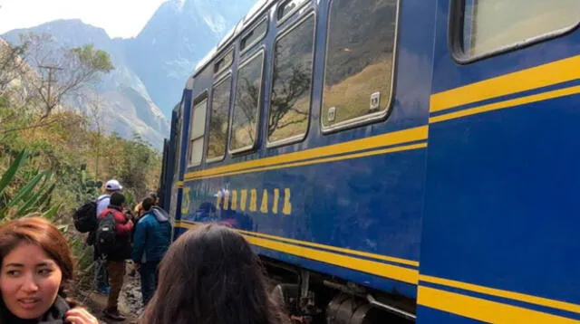 Se reporta seis heridos tras choque de trenes en vía Machu Picchu