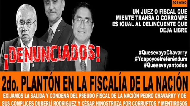 Pedro Chávarry está involucrado en los audios de la corrupción