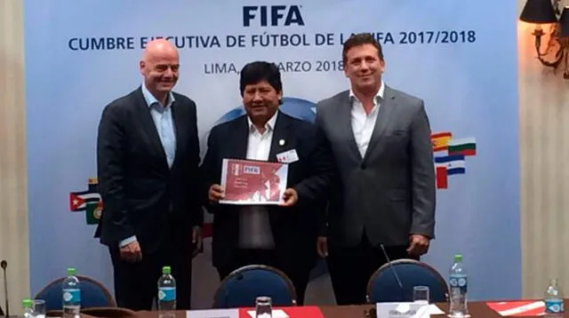 La FIFA lo apoyó ahora la Conmebol muestra el respaldo a Edwin Oviedo