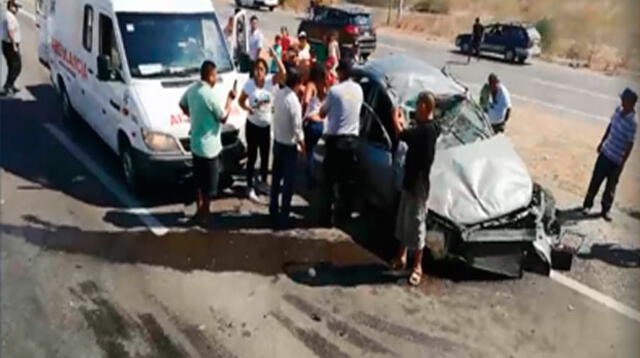 El accidente se reportó en la carretera Sullana a Piura