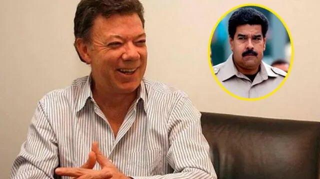 Juan Manuel Santos le responde a Nicolás Maduro tras atentado