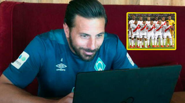 Le preguntan a Claudio Pizarro por la selección peruana y él responde lo inesperado