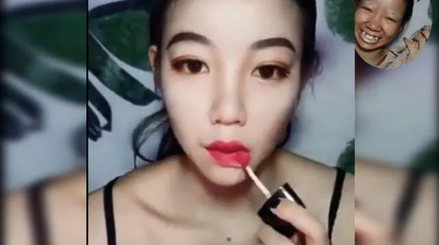 Una joven asiática se hizo se hizo popular gracias a los tips de maquillaje que compartió con todos sus seguidores en su cuenta de Facebook