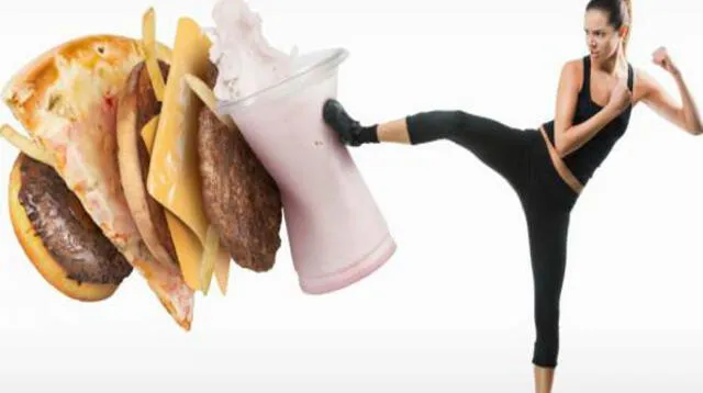 Por lo general la comida rápida es rica en hidratos de carbono y grasa, así que si deseas una cintura diminuta es buen momento para decir adiós a la pizza y hamburguesas