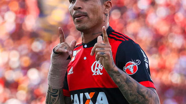 Paolo Guerrero dejó el Flamengo después de tres años.