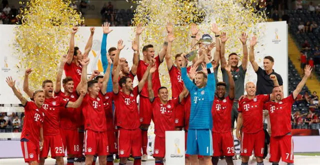 Los bávaros celebran un nuevo título