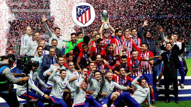 Atlético logró su tercera Supercopa de su historia