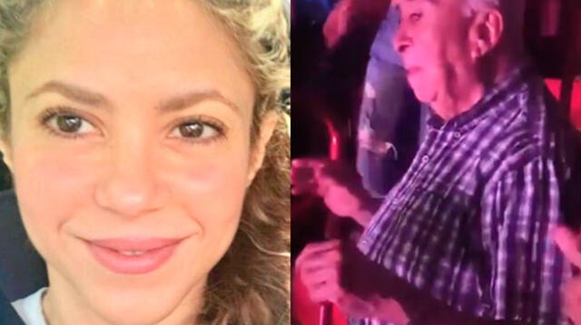 Shakira se conmovió con video de abuelito bailando uno de sus temas 