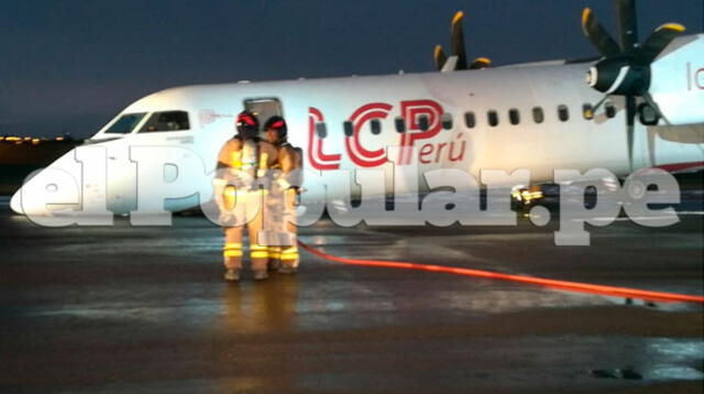 Avión de LC Perú aterrizó de emergencia por falla
