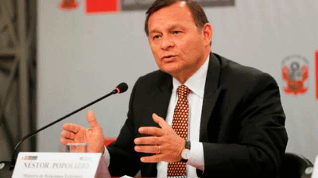 El ministro Popolizio afirmó que "la iniciativa del Perú será presentada, probablemente, en un par de semanas".