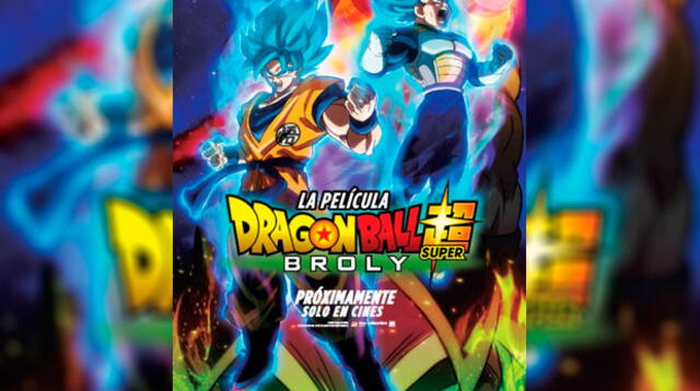 "Dragon Ball Super: Broly" - póster para Latinoamérica