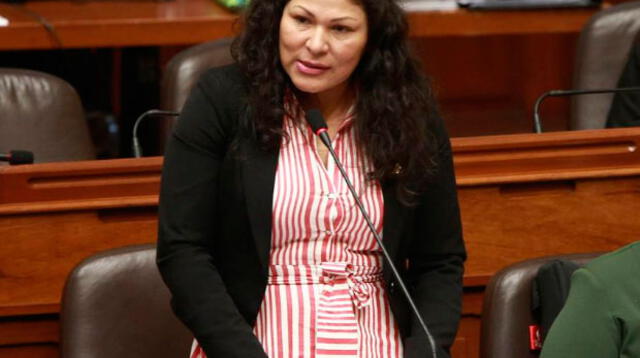 Yesenia Ponce suspendida del Congreso de la República