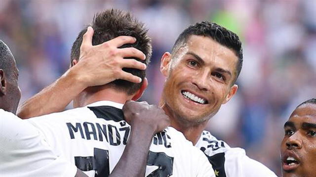 Cristiano Ronaldo aún no puede celebrar un gol con la Juventus FOTO: EFE