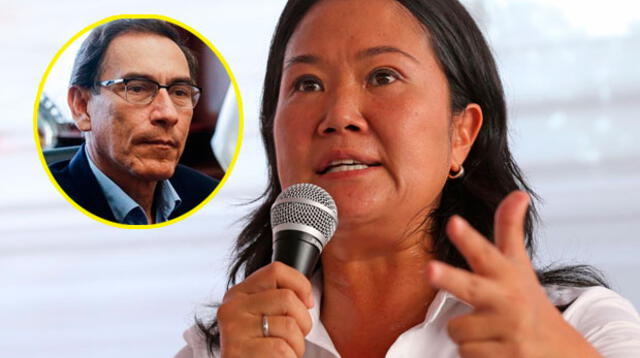 Keiko Fujimori no s queda callada y responde acusaciones del presidente Martín Vizcarra