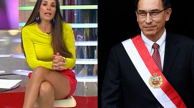 Rebeca Escribens le pide al presidente Martín Vizcarra que no se vaya del set