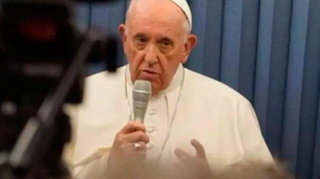 Papa Francisco tuvo polémico comentario