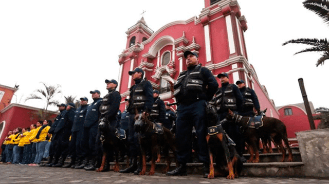 800 serenos de la Municipalidad de Lima, brindarán seguridad a fieles y turistas 