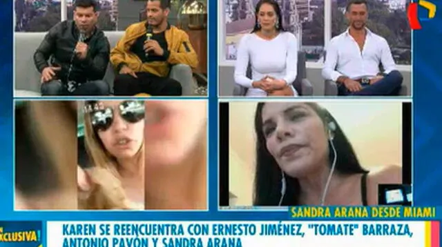 'Tomate' Barraza se disculpa con Sandra Arana y ella termina llorando