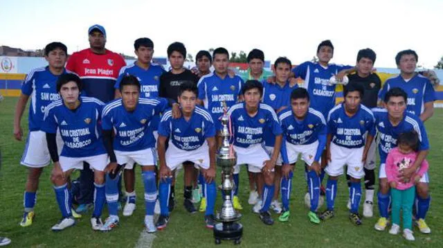  San Cristóbal de Cassorcco subcampeón de Ayacucho: Foto: Facebook San Cristóbal