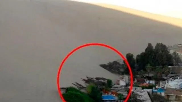 Turista belga se deslizó por una duna demasiado empinada en Huacachina y queda grave