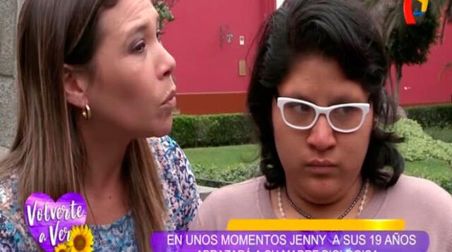 Jeny Martínez encontró a su madre luego de 15 años