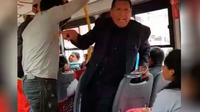 Peruano arremete contra venezolanos en transporte público 