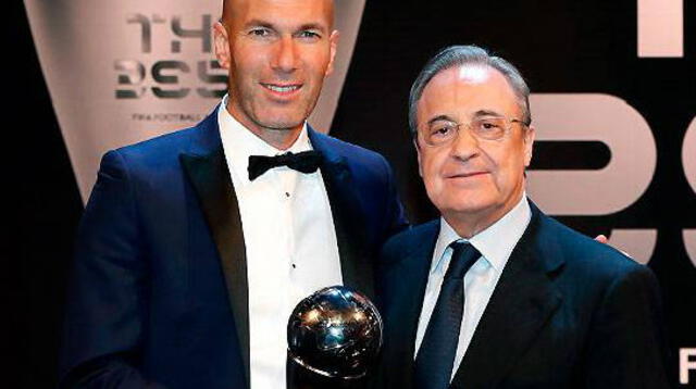 Zidane ganó el premio el año pasado