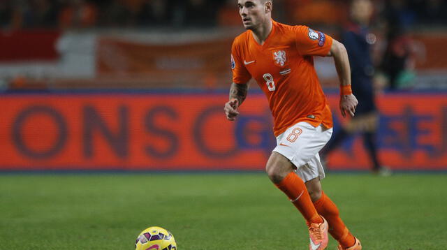 Wesley Sneijder jugará 60 minutos ante Perú