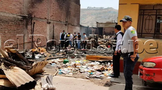 Menor de 3 años fallece en incendio en Huáycan. 