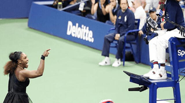 Serena Williams llamó ''ladrón'' a juez portugués