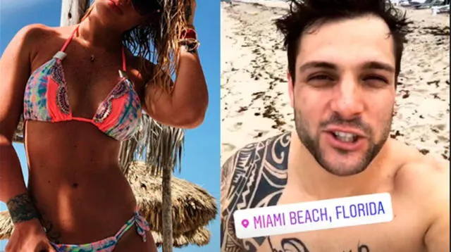 Nicola Porcella viajó hasta Miami en busca del sol
