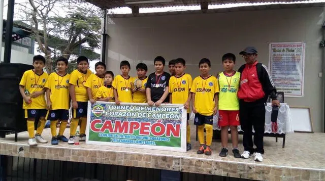El equipo de Edumar categoría 10 años espera dar la hora en Torneo Creciendo con el Fútbol
