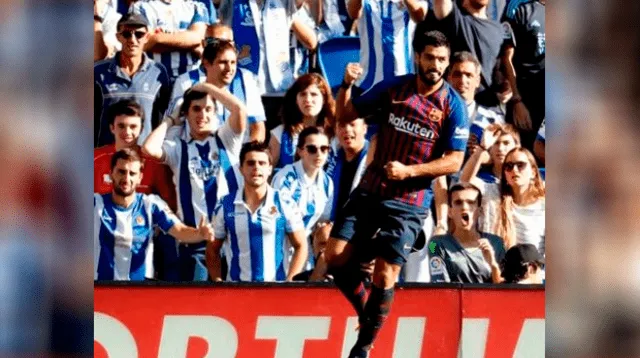 Luis Suárez a los 63 minutos marcó el empate. FOTO: EFE