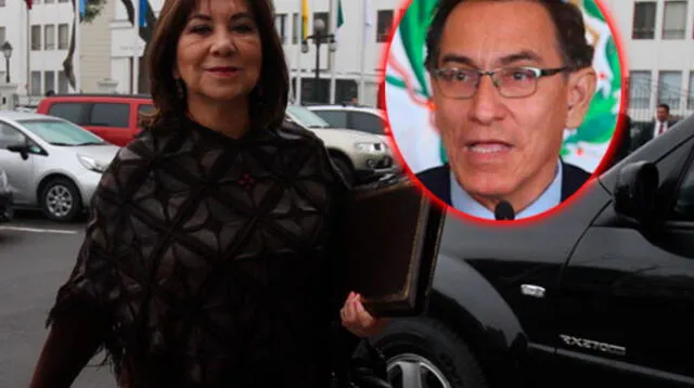 Martha Chávez arremete contra Martín Vizcarra