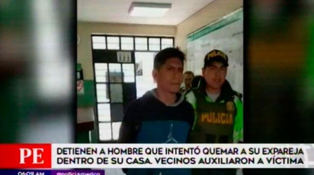 Sujeto intentó quemar a su antigua pareja