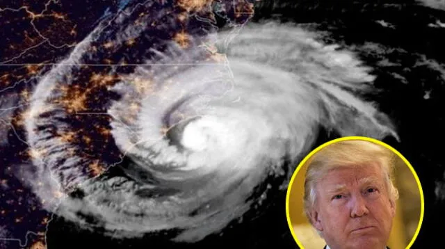 Donald Trump acudirá a las zonas afectadas por el huracán Florence