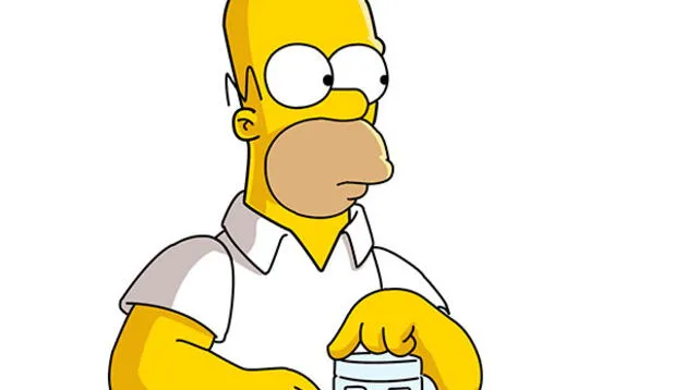 Usuario imitó a Homero Simpson